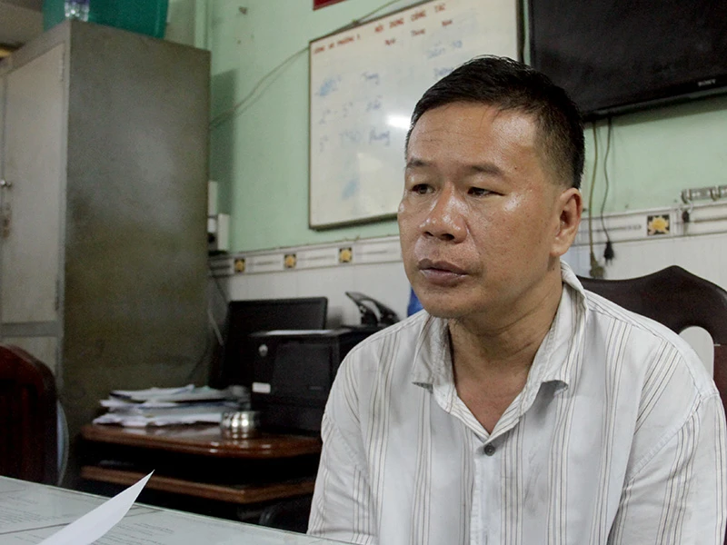 Thanh tại cơ quan điều tra. 